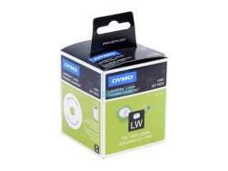 Etykiety na płyty CD/DVD średnica 57 mm, biały