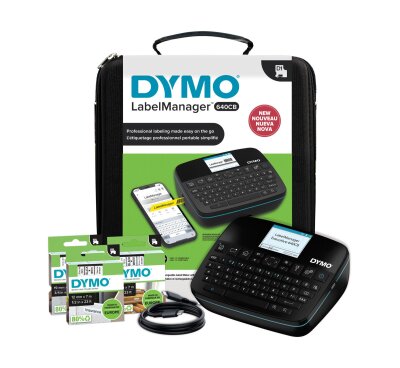 Drukarka etykiet Dymo przenośna LabelManager 640CB - zestaw walizkowy