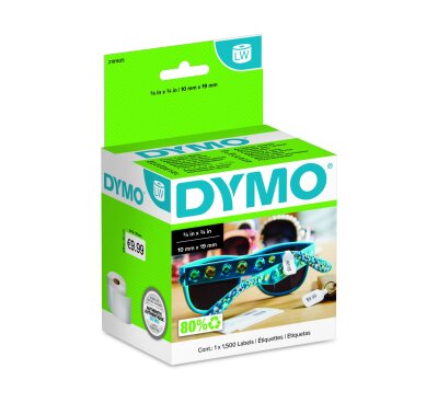 Etykiety cenowe Dymo (tzw. jubilerskie) - 54 mm x 11 mm (pojedyncza 10 x 19mm)