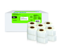 Etykieta adresowa zwrotna Dymo 25 x 54 mm - biała - VALUE PACK 12 szt.