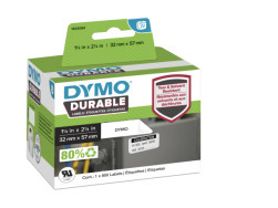 Etykiety DYMO poliestrowe  LabelWriter Durable -  57 mm x 32 mm