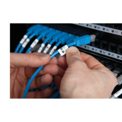 Elastyczny nylon do produktów RHINO 6000 24mm x 3,5m (do opisu kabli) - biały