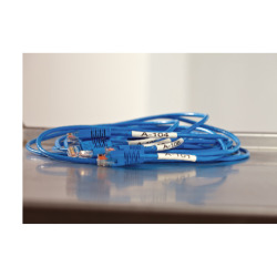 Taśma/rurka termokurczliwa Dymo Rhino 19mm x 1,5m, na kabel o Ǿ Min. 4.64mm – Max. 8.70mm, biała