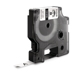 Taśma winylowa z trwałym klejem Dymo Rhino 9mm x 5,5m - biała
