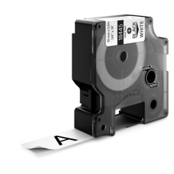 Taśma winylowa z trwałym klejem Dymo Rhino 19mm x 5,5m - biała