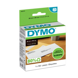 Etykiety adresowe Dymo 89 x 28 mm - 130 etykiet (jedna rolka)