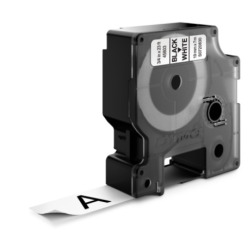 Standardowa taśma Dymo D1 - 19mm x 7m - czarny/biała (S0720830)