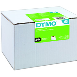 Duża etykieta adresowa 89mm x 36mm - biała - VALUE PACK 24 szt.