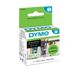 Etykiety różnego przeznaczenia podwójna 25mm x 13mm - białe