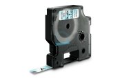 Standardowa taśma Dymo D1 - 9mm x 7m - czarny/przezroczysta (S0720670)