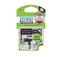 Taśma Dymo D1 Durable - 12mm x 3m - biały/czarna